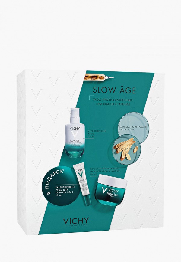 

Набор для ухода за лицом Vichy, Белый, Slow Age укрепляющий уход
