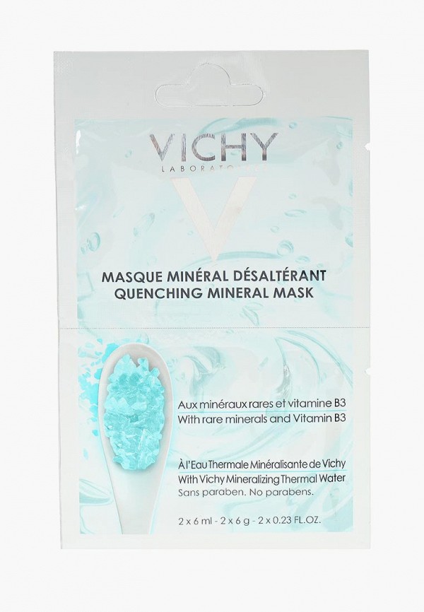 

Маска для лица Vichy, Прозрачный, успокаивающая; саше 2Х6 мл