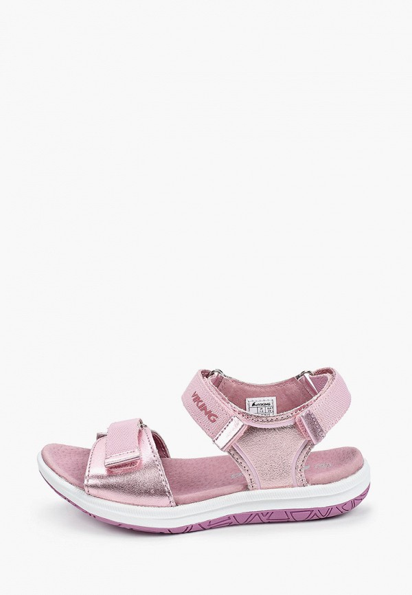 

Сандалии Viking, Розовый, Olivia Metallic