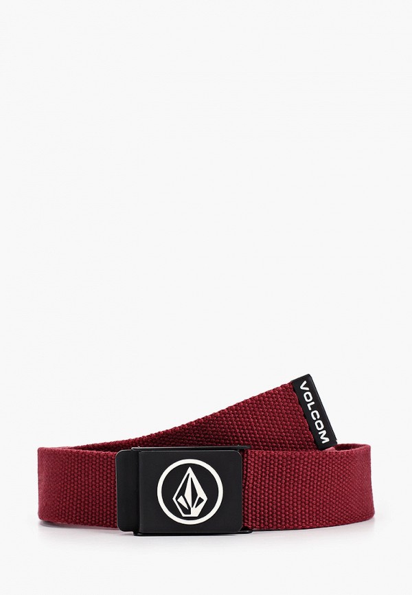 

Ремень Volcom, Бордовый, CIRCLE WEB