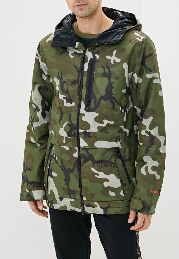 

Куртка горнолыжная Volcom, Хаки, DEADLYSTONES INS JKT