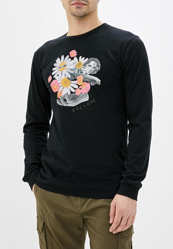 

Лонгслив Volcom, Черный, POWER LS