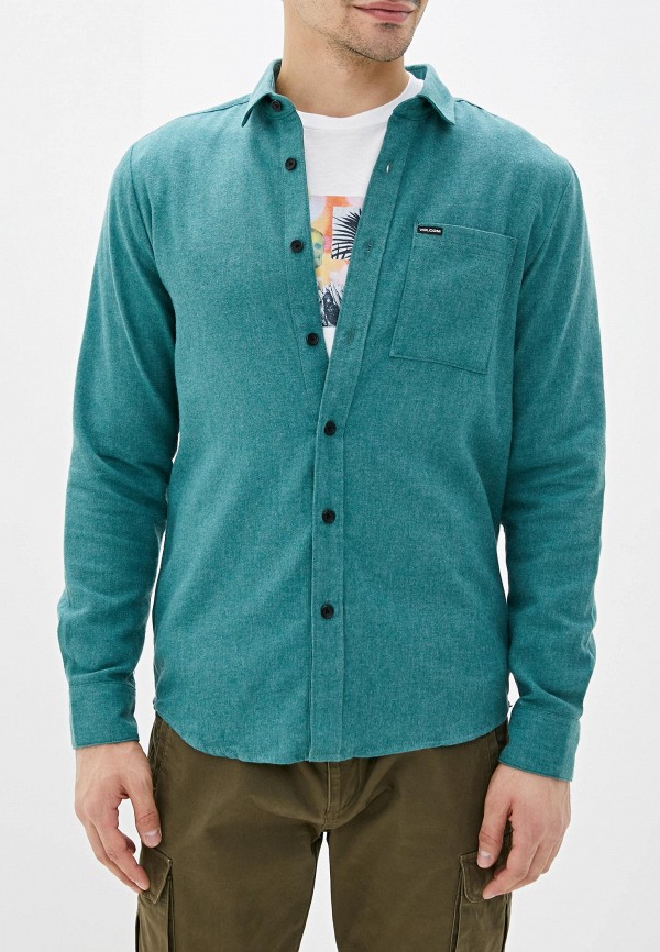 

Рубашка Volcom, Зеленый, CADEN SOLID L/S