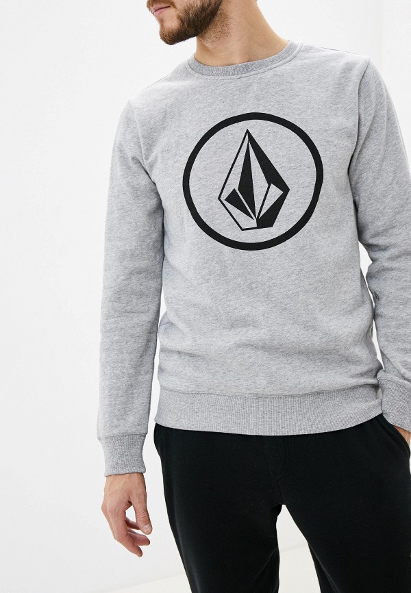 

Свитшот Volcom, Серый, STONE CREW