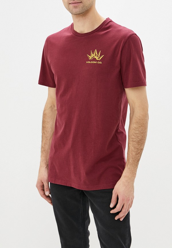 

Футболка Volcom, Бордовый, EXPERIENCE LTW SS