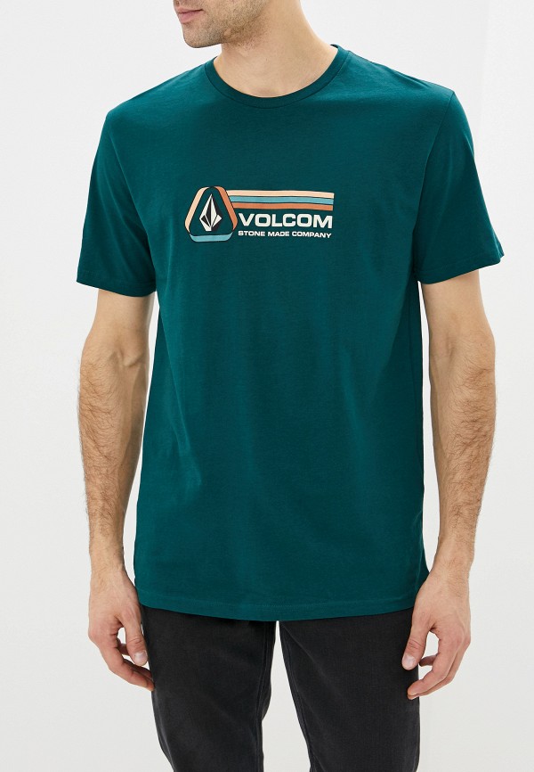 

Футболка Volcom, Зеленый, DESCENT BSC SS