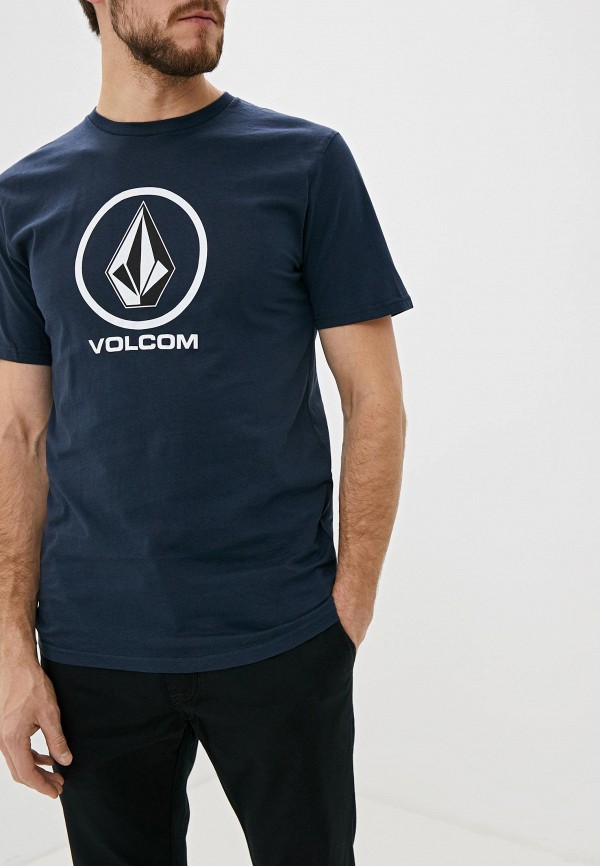 

Футболка Volcom, Синий, CRISP STONE BSC SS