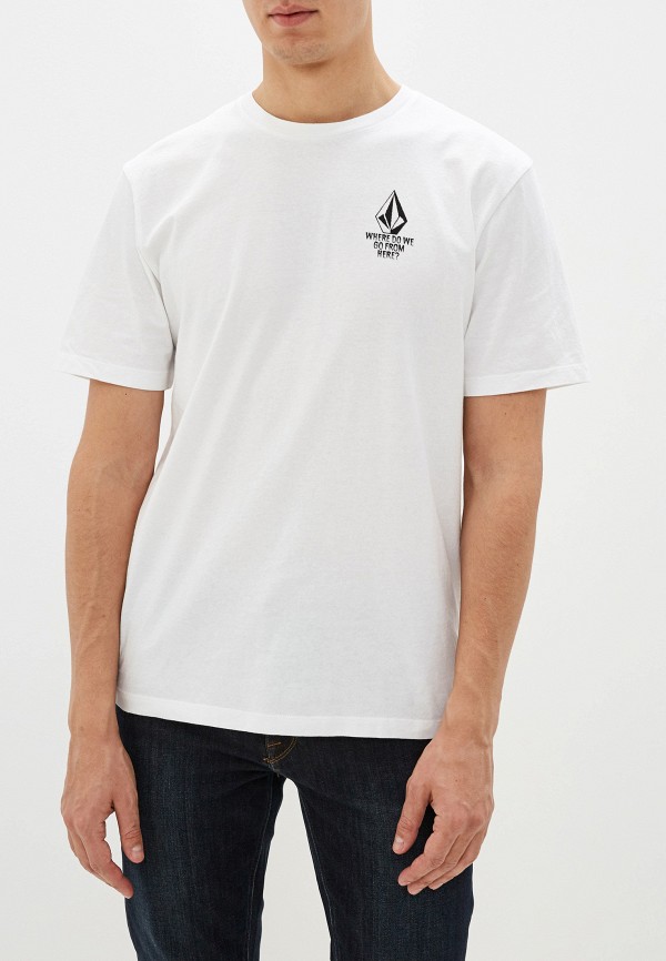 

Футболка Volcom, Белый, MIKE GIANT FA SS