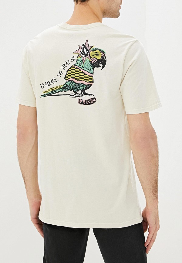 

Футболка спортивная Volcom, Бежевый, PARTY BIRD S/S TEE