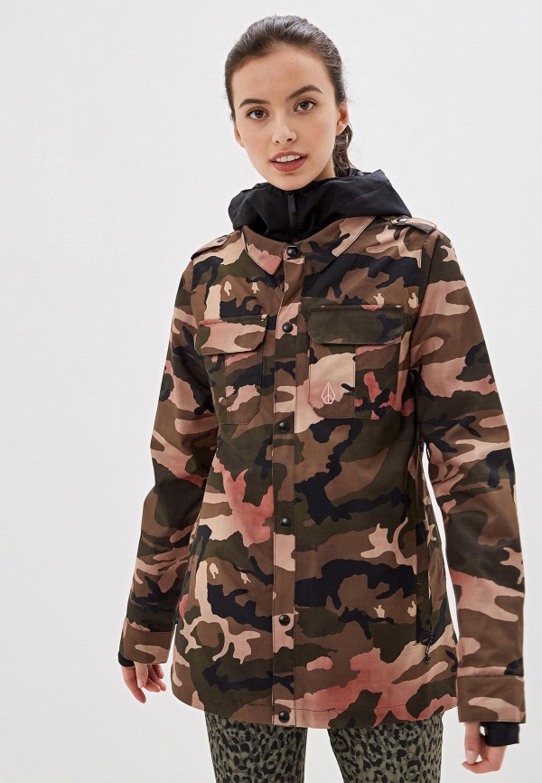 

Куртка горнолыжная Volcom, Хаки, KUMA JACKET