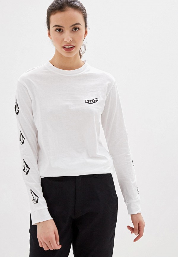 

Лонгслив Volcom, Белый, SIMPLY STONED LS