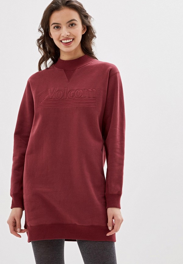 

Платье Volcom, Бордовый, YOMCOM DRESS