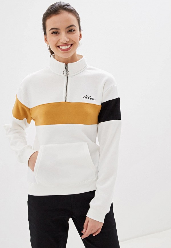 

Олимпийка Volcom, Белый, SHORT STAXX PULLOVER