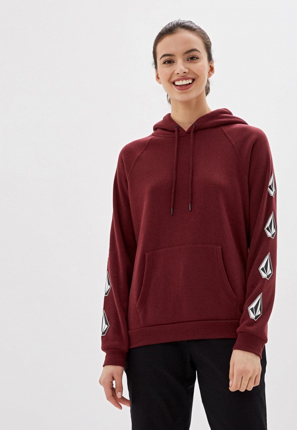 

Худи Volcom, Бордовый, DEADLY STONES HOODIE