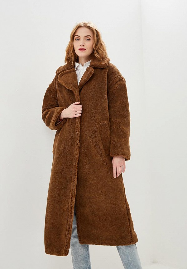

Шуба Warehouse, Warehouse WA009EWDLSD3, Коричневый