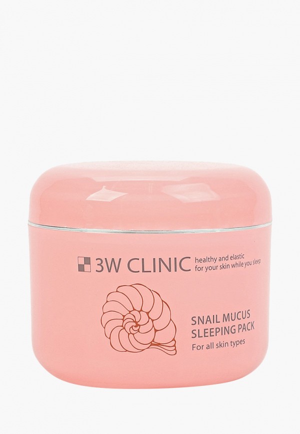 

Маска для лица 3w Clinic, Прозрачный, Ночная с улиточным муцином, 100 мл