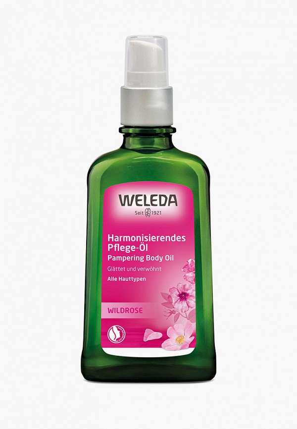 

Масло для тела Weleda, Прозрачный, дикой розы 100 мл
