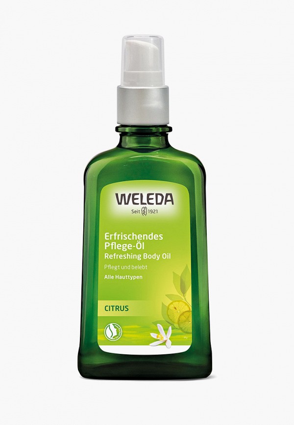 

Масло массажное Weleda, Прозрачный, Цитрусовое освежающее, 100 мл