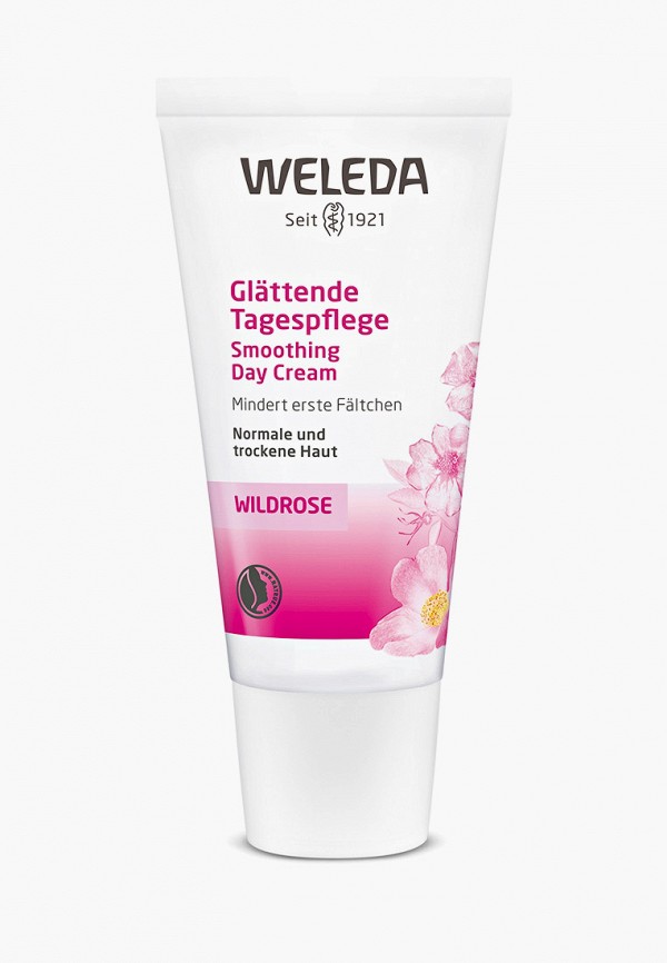 

Крем для лица Weleda, розовый разглаживающий дневной, 30 мл