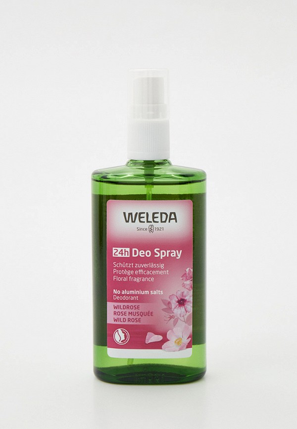 

Дезодорант Weleda, Прозрачный, Розовый, 100 мл