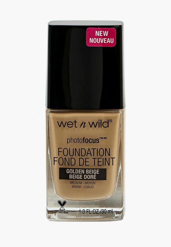 

Тональное средство Wet n Wild, Бежевый, Photo Focus Foundation, golden beige