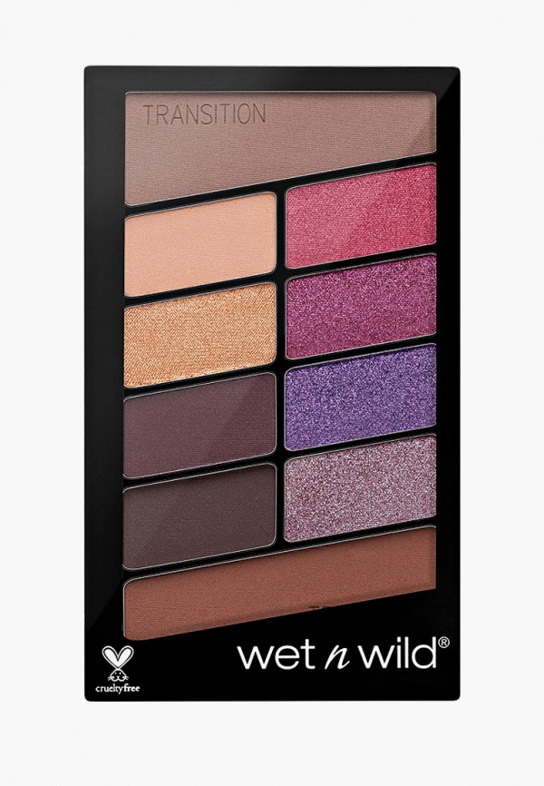 

Палетка для глаз Wet n Wild, Разноцветный, Color Icon 10-Pan Palette V.i.purple