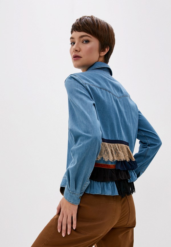 

Рубашка джинсовая Weekend Max Mara, Синий
