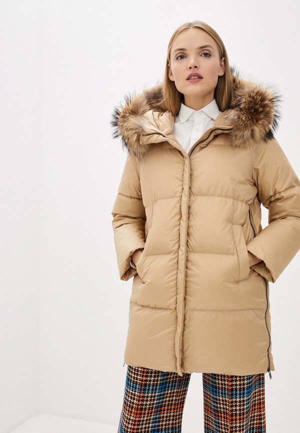 

Пуховик Weekend Max Mara, Бежевый