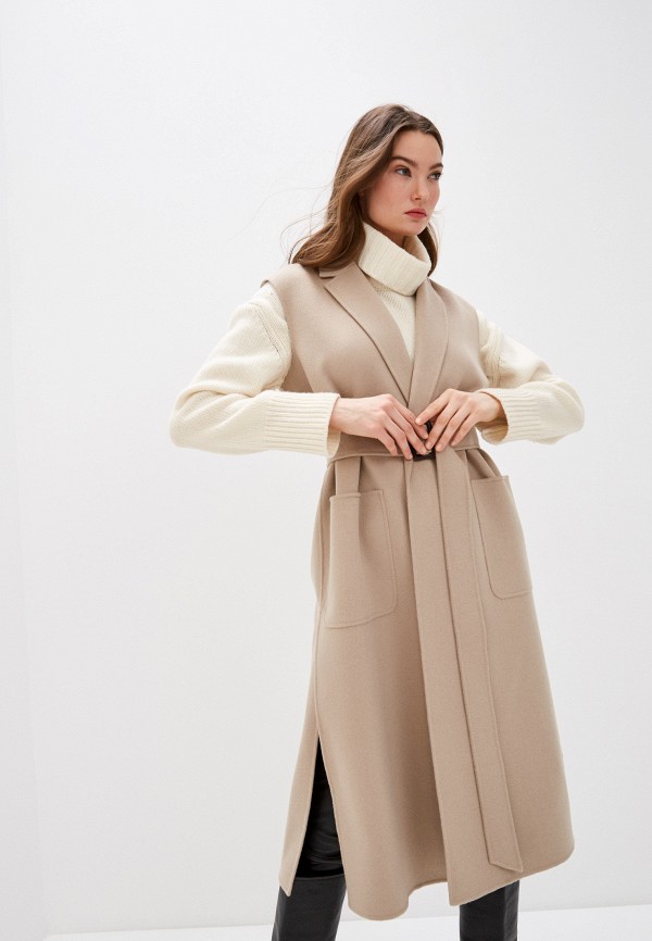 

Жилет Weekend Max Mara, Бежевый