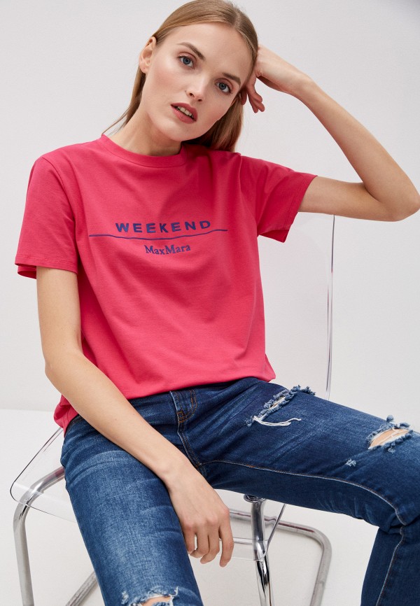 

Футболка Weekend Max Mara, Розовый