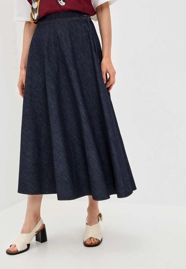 

Юбка джинсовая Weekend Max Mara, Синий, FORMICA