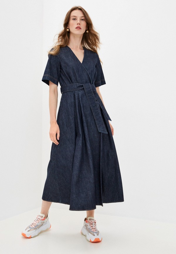 

Платье джинсовое Weekend Max Mara, Синий, LUX