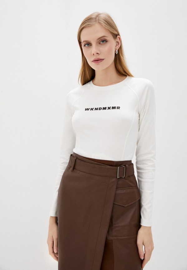 

Лонгслив Weekend Max Mara, Белый, SONG