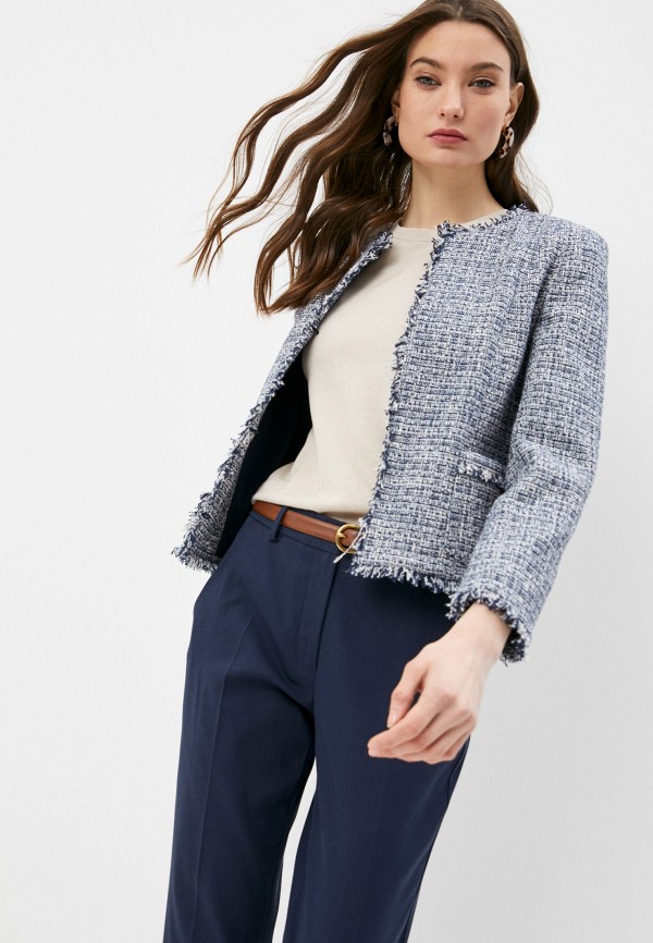 

Жакет Weekend Max Mara, Синий, PONTE