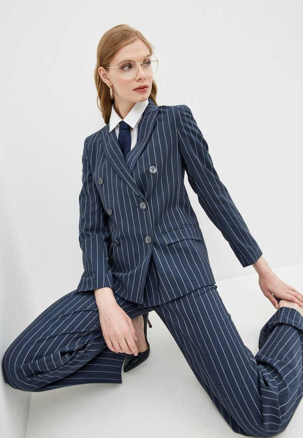

Пиджак Weekend Max Mara, Синий, GLOBO