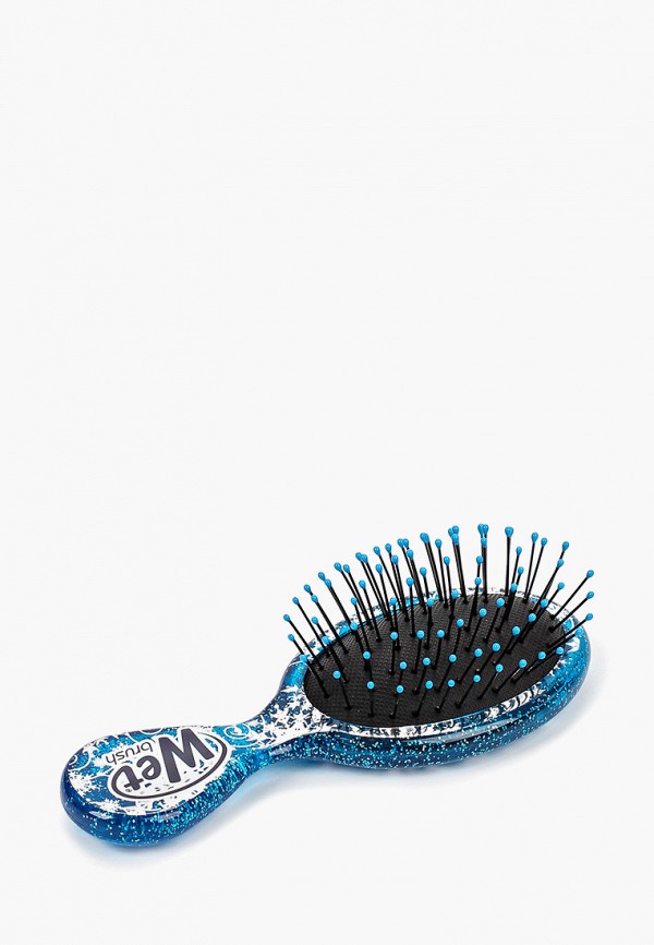 

Расческа Wet Brush, Синий, для спутанных волос mini размера (снежинка)
