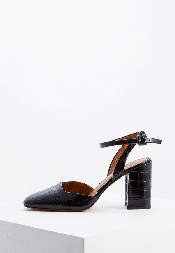 

Туфли Whistles, Черный, Crescent High Block Mary Jane