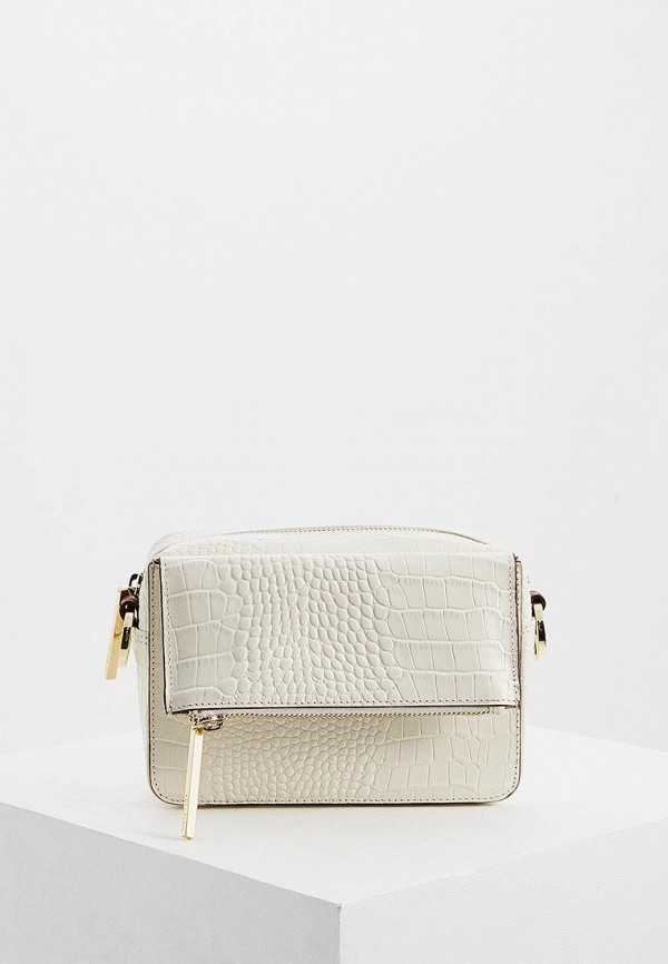 

Сумка Whistles, Белый, Millie Croc Crossbody Bag