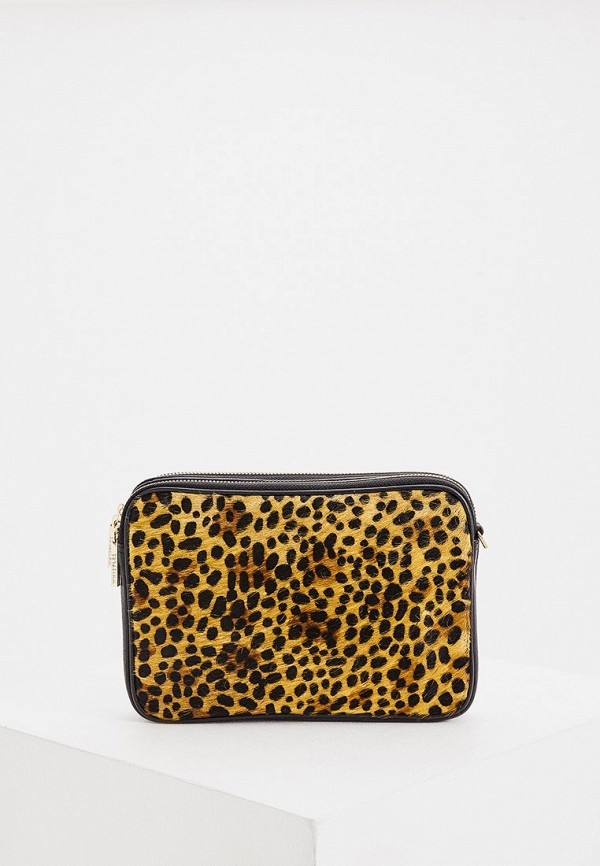 

Сумка Whistles, Черный, CAMI LEOPARD CROSSBODY BAG