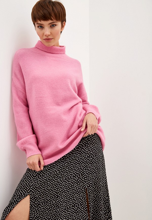 

Свитер Whistles, Oversized Funnel Neck Knit, Розовый