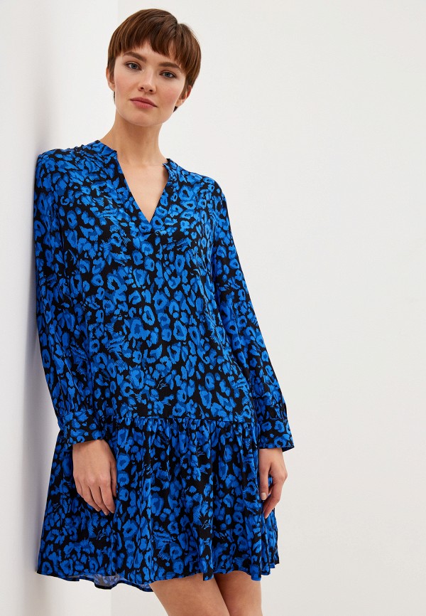 

Платье Whistles, Jungle Cat Smock Dress, Синий