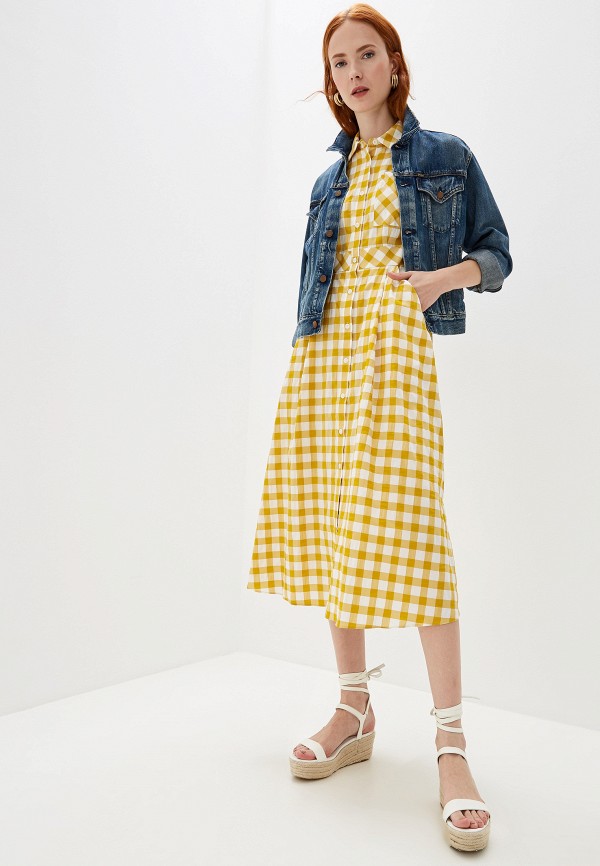 

Платье Whistles, Желтый, ILANA DRESS