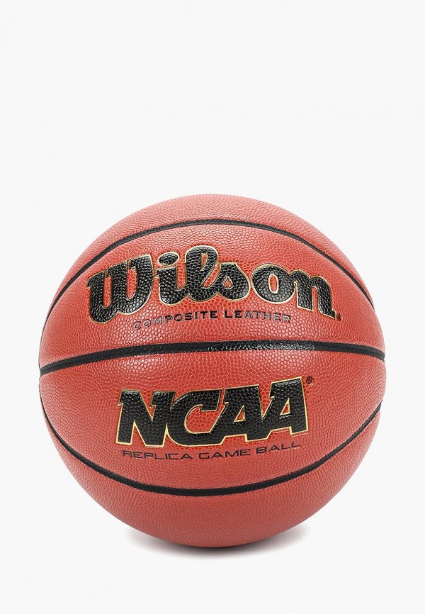

Мяч баскетбольный Wilson, Коричневый, NCAA REPLICA BALL