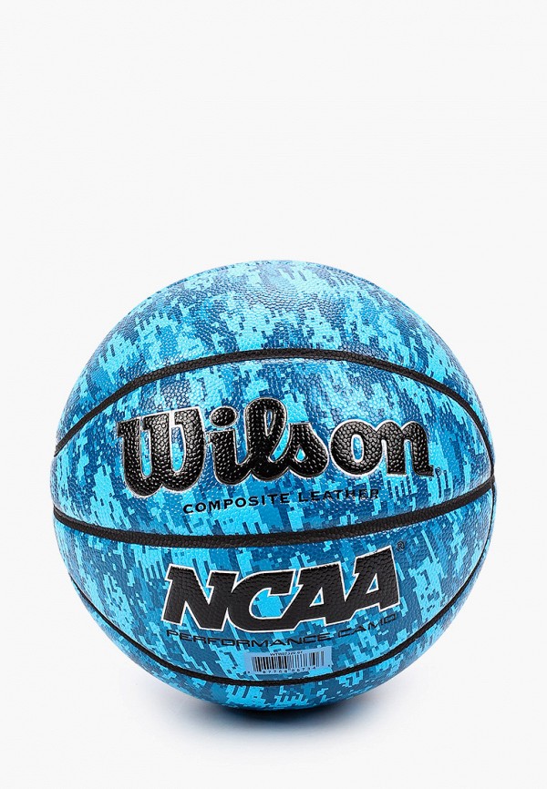 

Мяч баскетбольный Wilson, Бирюзовый, NCAA REPLICA BKST CAMO RO SZ7