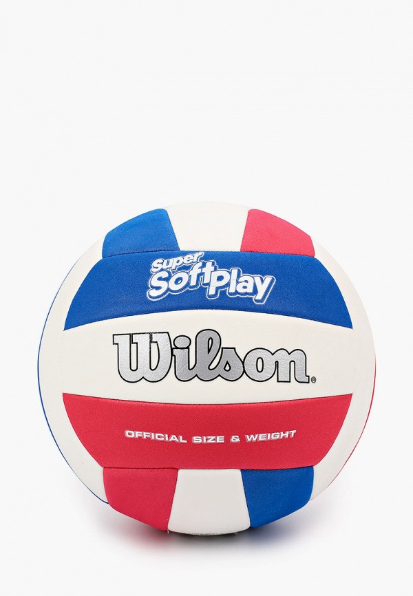 

Мяч волейбольный Wilson, Разноцветный, SUPER SOFT PLAY VB WHRDBLUE