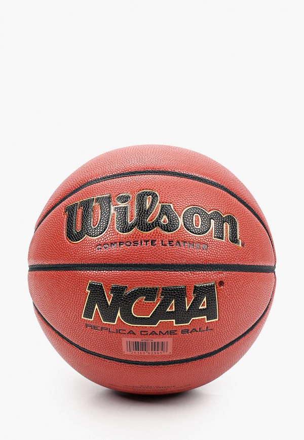 

Мяч баскетбольный Wilson, Коричневый, NCAA, 29.5''