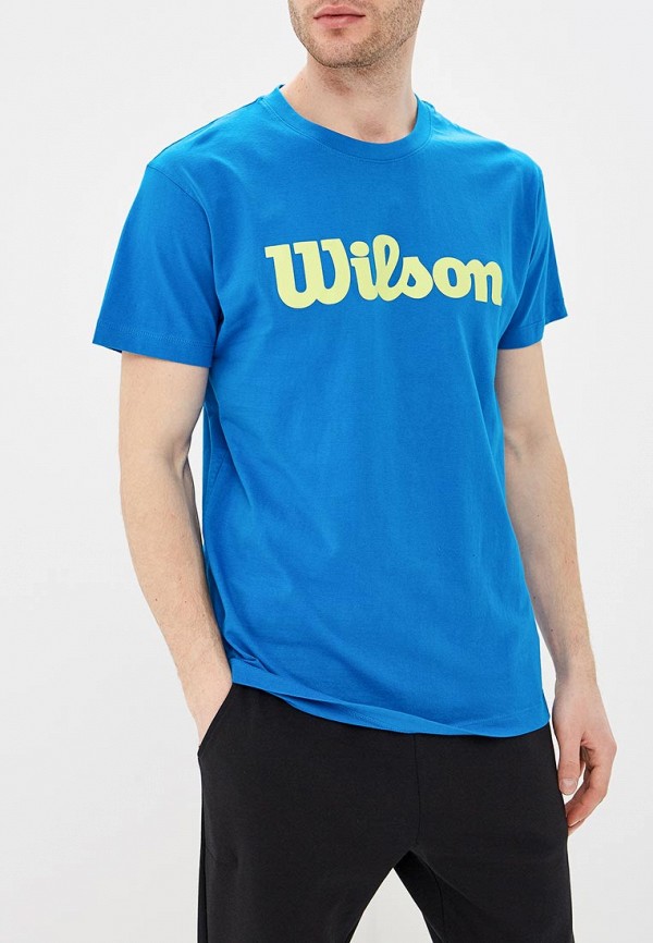 

Футболка Wilson, Голубой, M SCRIPT COTTON TEE