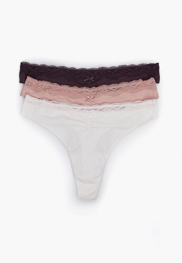 

Трусы 3 шт women'secret, Разноцветный, THONG