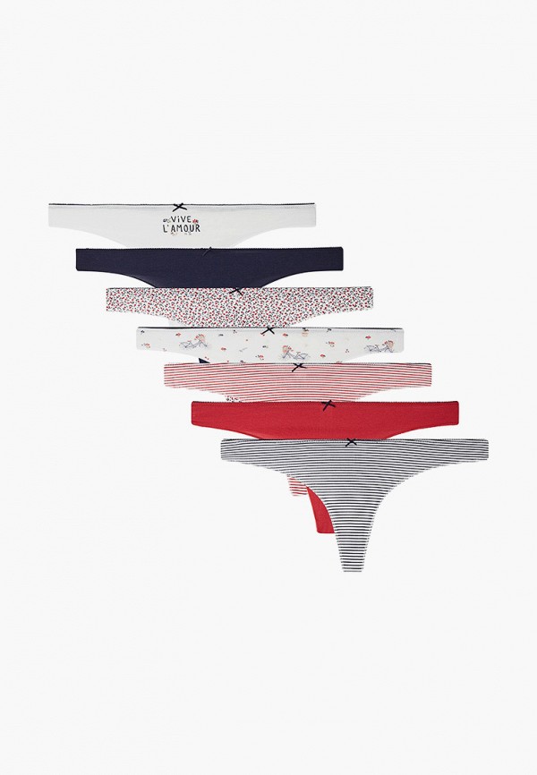 

Трусы 7 шт. women'secret, Разноцветный, THONG
