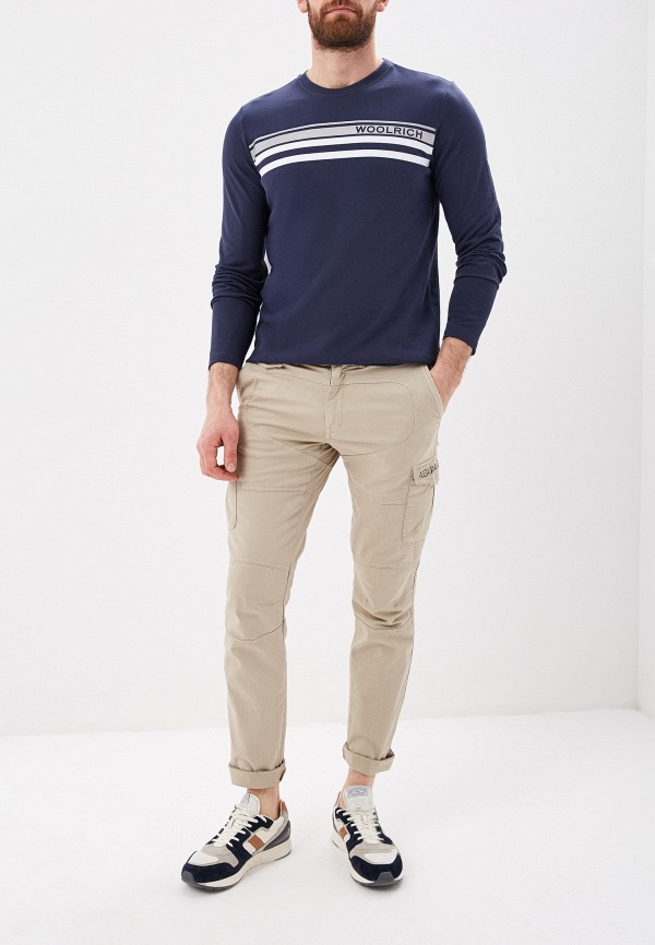 

Лонгслив Woolrich, Синий